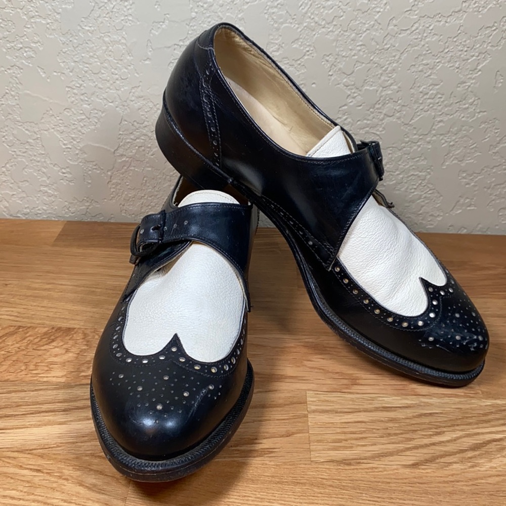 Vintage Footjoy Women’s Winged Tip Golf Shoes Size 6.5